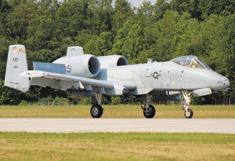 Photo of 79-0082 - USAF - United States Air Force Fairchild A-10 Thunderbolt at MTN on AeroXplorer Aviation Database