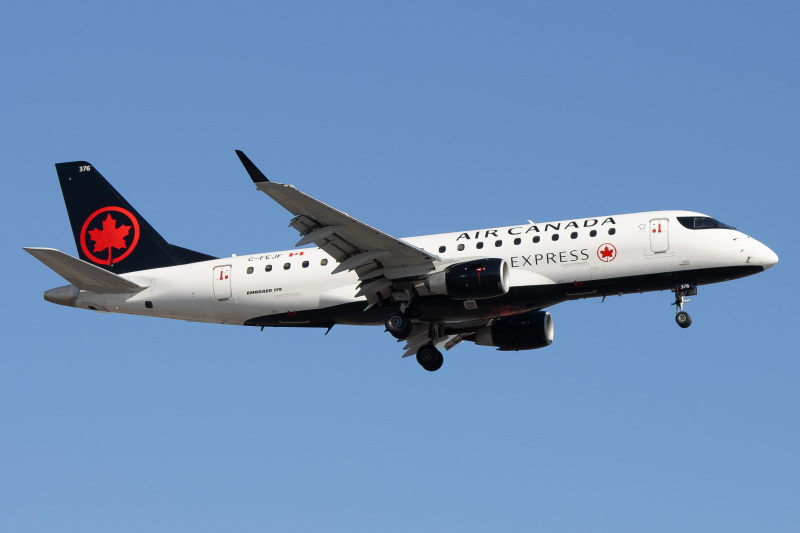 Photo of C-FEJF - Air Canada Express Embraer E175 at EWR on AeroXplorer Aviation Database