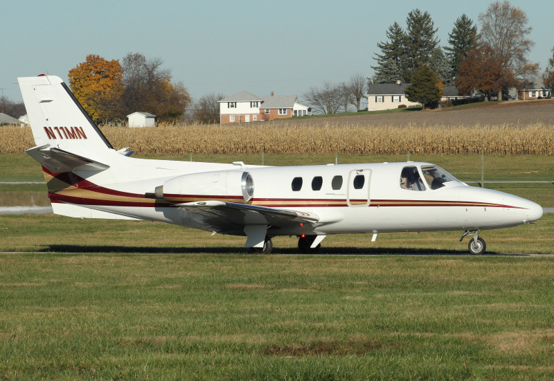 Photo of N11MN - PRIVATE Cessna Citation 500 at THV on AeroXplorer Aviation Database