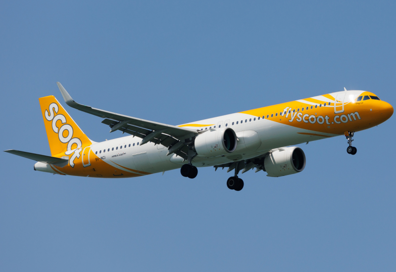 Photo of 9V-NCI - Scoot Airbus A321NEO at SIN on AeroXplorer Aviation Database