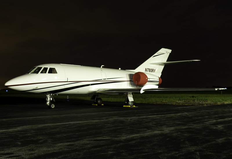 Photo of N780RA - PRIVATE Dassault Falcon 20 at LNS on AeroXplorer Aviation Database