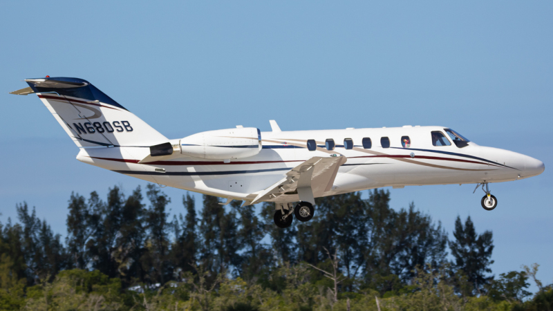 Photo of N680SB - PRIVATE Cessna Citation CJ2 at APF on AeroXplorer Aviation Database