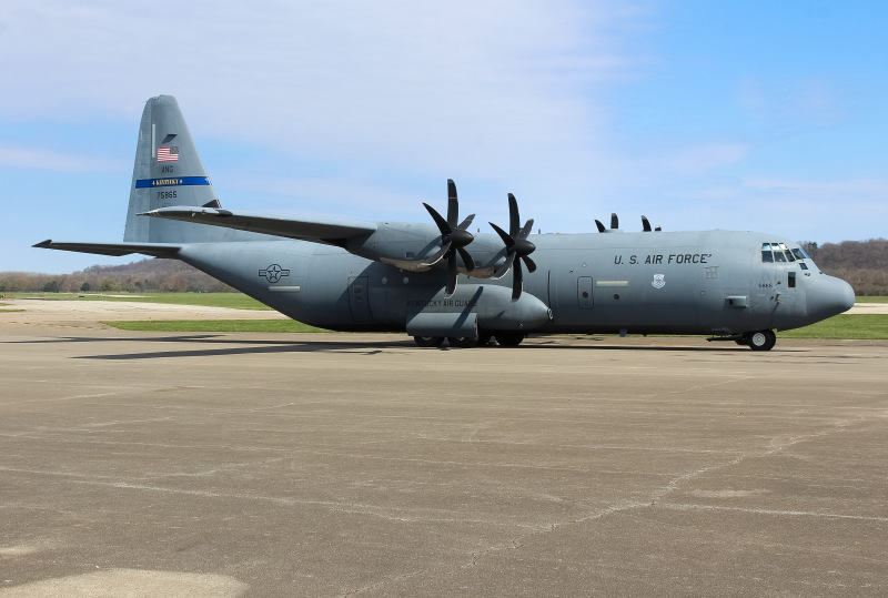 Photo of 17-5865 - USAF - United States Air Force Lockheed C-130J Hercules at LUK on AeroXplorer Aviation Database