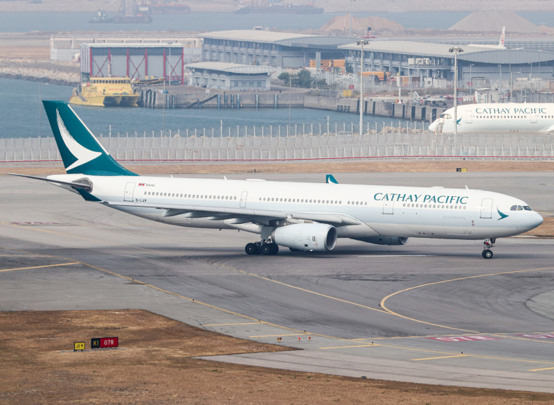 Photo of B-LAP - Cathay Pacific Airbus A330-300 at HKG on AeroXplorer Aviation Database