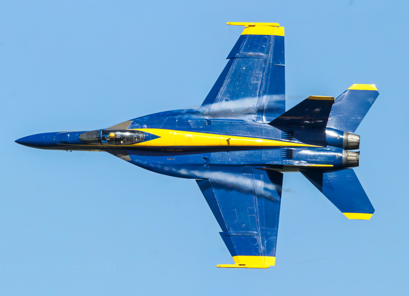 Photo of 165782 - Blue Angels Boeing F/A-18E/F Super Hornet at SUS on AeroXplorer Aviation Database