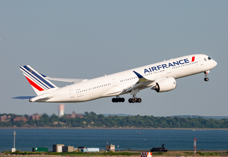 Photo of F-HTYO - Air France Airbus A350-900 at BOS on AeroXplorer Aviation Database
