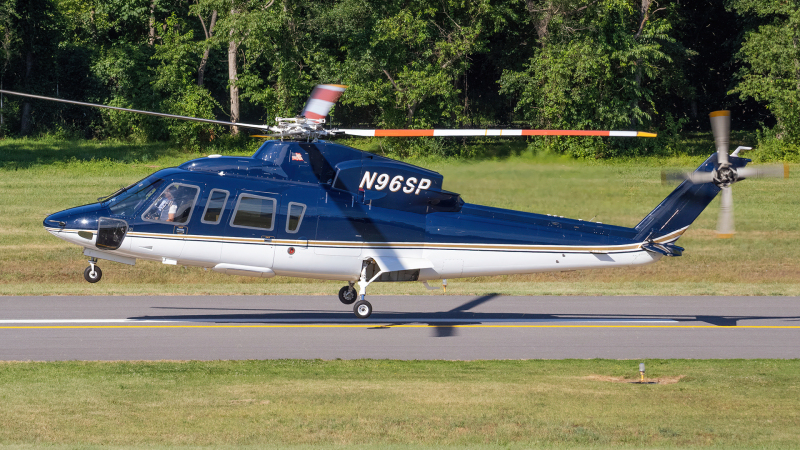 Photo of N96SP - PRIVATE Sikorsky S-76 at CGS on AeroXplorer Aviation Database