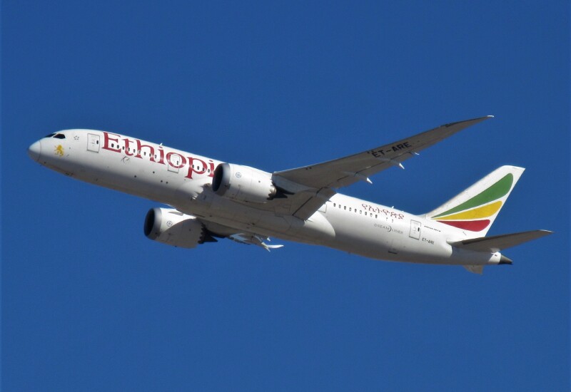 Photo of ET-ARE - Ethiopian Boeing 787-8 at ORD on AeroXplorer Aviation Database