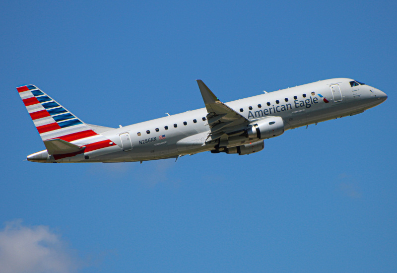 Photo of N286NN - American Eagle Embraer E175 at CVG on AeroXplorer Aviation Database