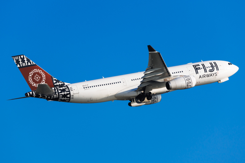 Photo of DQ-FJT - Fiji Airways Airbus A330-200 at HKG on AeroXplorer Aviation Database