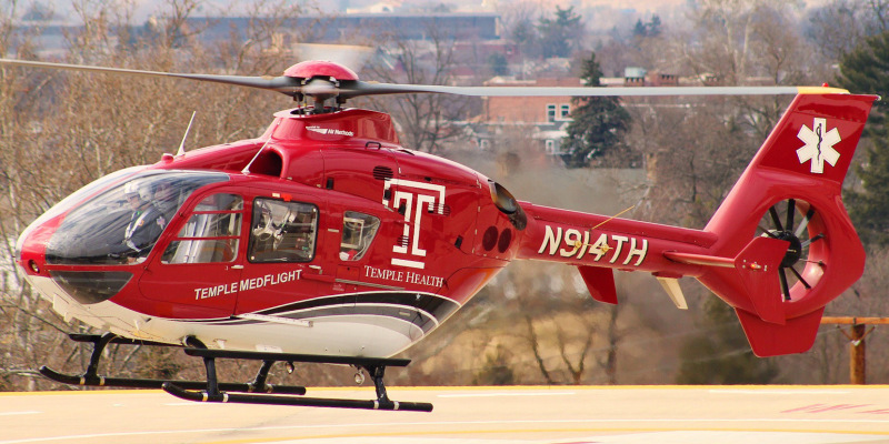 Photo of N914TH - Temple MedFlight Eurocopter Ec-135  at THV on AeroXplorer Aviation Database