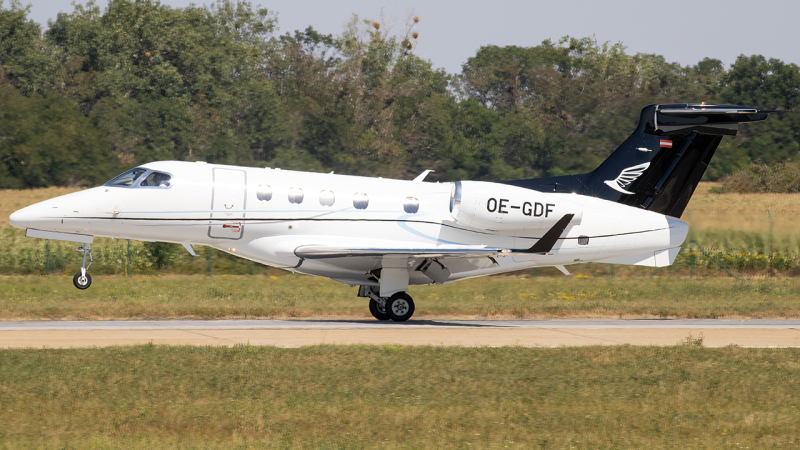 Photo of OE-GDF - Speedwings Embraer Phenom 300 at BTS on AeroXplorer Aviation Database