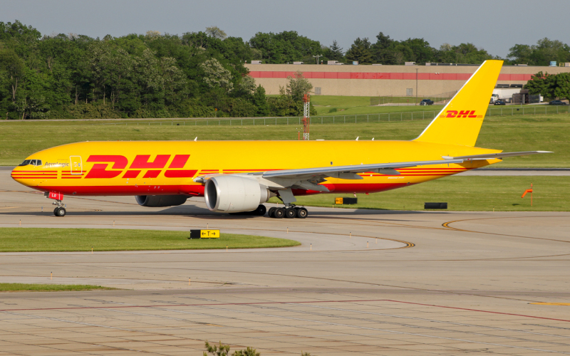 Photo of D-AALO - DHL Boeing 777-F at CVG on AeroXplorer Aviation Database