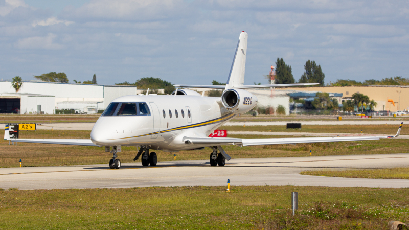 Photo of N22G - PRIVATE Gulfstream G150 at APF on AeroXplorer Aviation Database