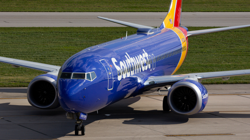 Photo of N8728Q - Southwest Airlines Boeing 737 MAX 8 at CMH on AeroXplorer Aviation Database