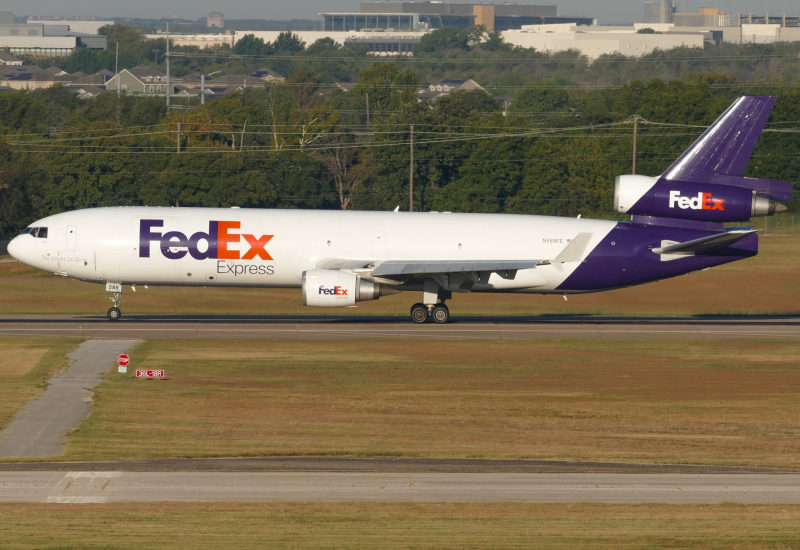 Photo of N589FE - FedEx McDonnell Douglas MD-11F at AUS on AeroXplorer Aviation Database