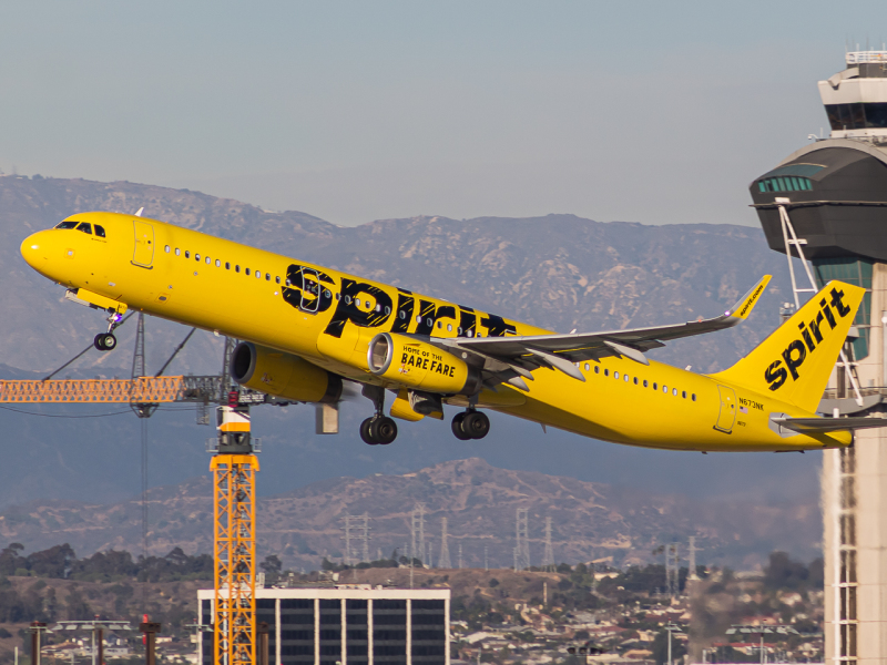 Photo of N673NK - Spirit Airlines Airbus A321-200 at LAX on AeroXplorer Aviation Database