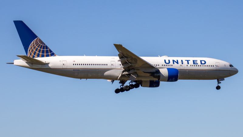 Photo of N225UA - United Airlines Boeing 777-200 at IND on AeroXplorer Aviation Database