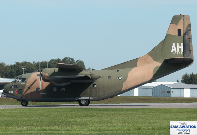 Photo of N2296B - PRIVATE Fairchild C-123 Provider at HGR on AeroXplorer Aviation Database