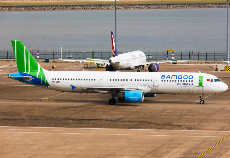 Photo of VN-A597 - Bamboo Airways Airbus A321-200 at MFM on AeroXplorer Aviation Database