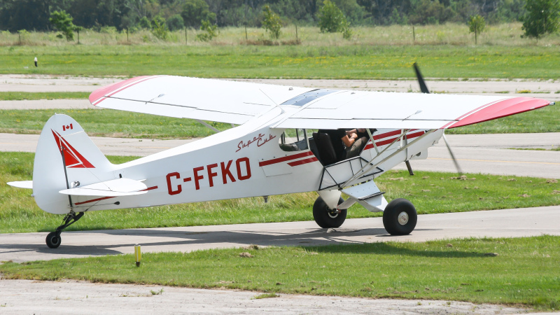 Photo of C-FFKO - Private owner Piper PA-18A-150 at CZBA on AeroXplorer Aviation Database
