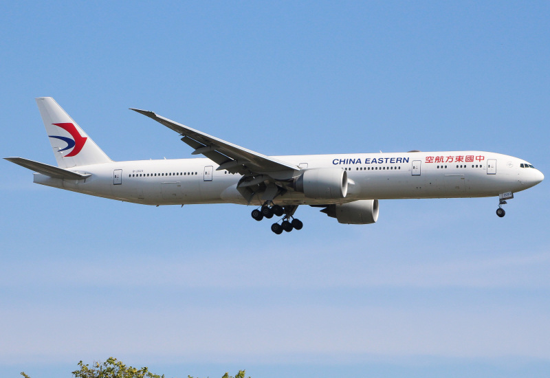Photo of B-2023 - China Eastern Airlines Boeing 777-300ER at JFK on AeroXplorer Aviation Database