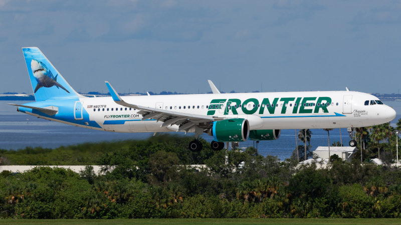 Photo of N607FR - Frontier Airlines Airbus A321NEO at TPA on AeroXplorer Aviation Database