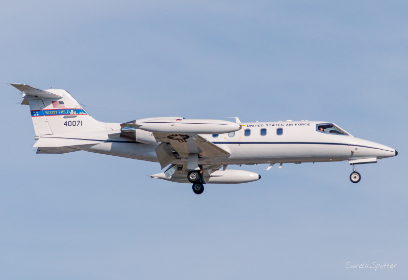 Photo of 40071 - USAF - United States Air Force Learjet C-21 at CWF on AeroXplorer Aviation Database