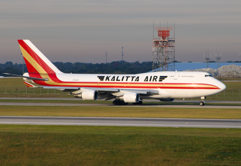 Photo of N744CK - KALITTA AIR  Boeing 747-400 BCF at CVG on AeroXplorer Aviation Database