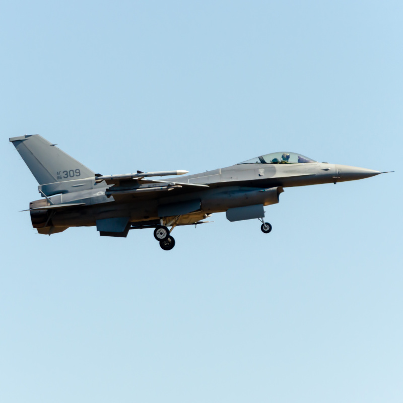 Photo of 86-0309 - Air National Guard General Dynamics F-16 Fighting Falcon at ACY on AeroXplorer Aviation Database