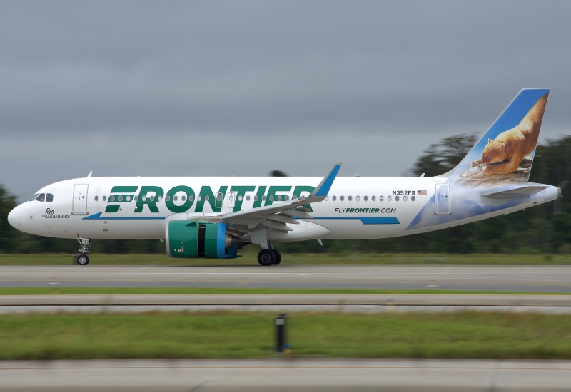 Photo of N352FR - Frontier Airlines Airbus A320NEO at MCO on AeroXplorer Aviation Database