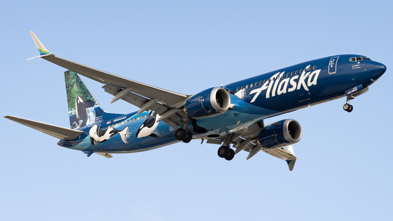 Photo of N932AK - Alaska Airlines Boeing 737 MAX 9 at TPA on AeroXplorer Aviation Database