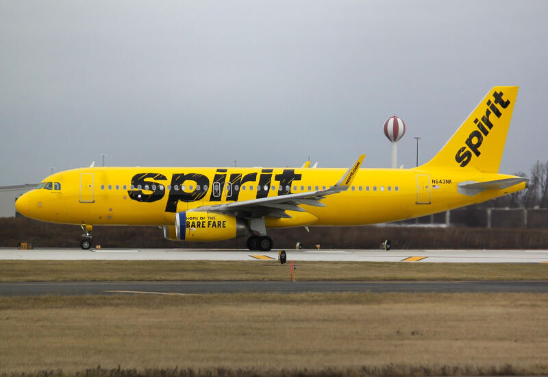 Photo of N643NK - Spirit Airlines Airbus A320 at PHL on AeroXplorer Aviation Database