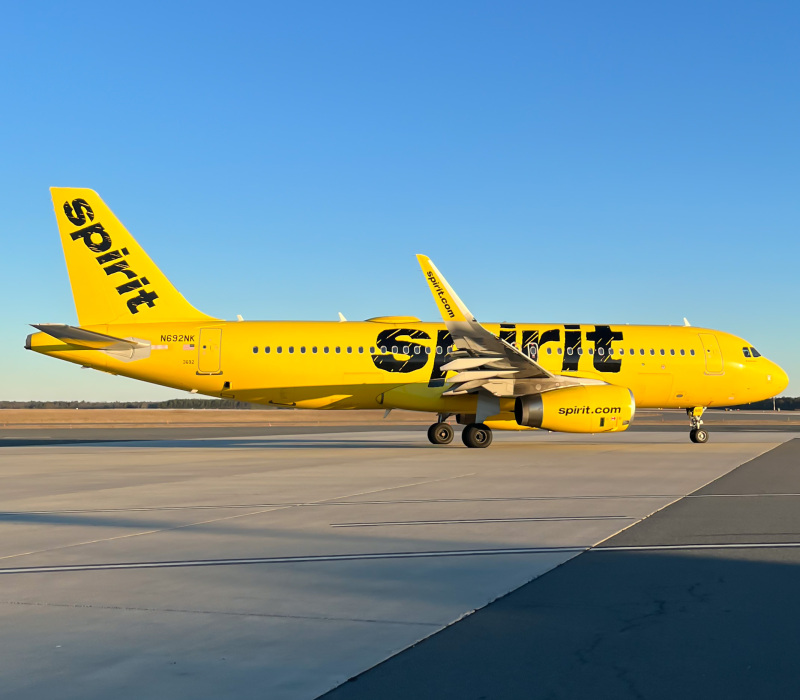 Photo of N692NK - Spirit Airlines Airbus A320 at ACY on AeroXplorer Aviation Database