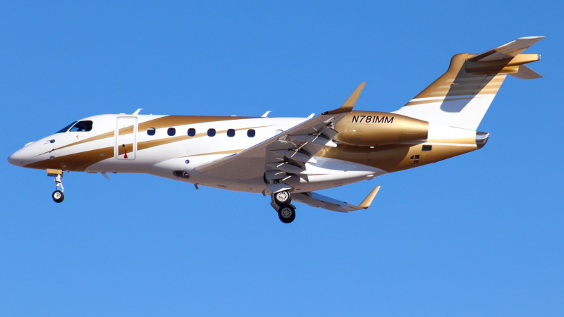 Photo of N781MM - PRIVATE Embraer 550 at LAS on AeroXplorer Aviation Database