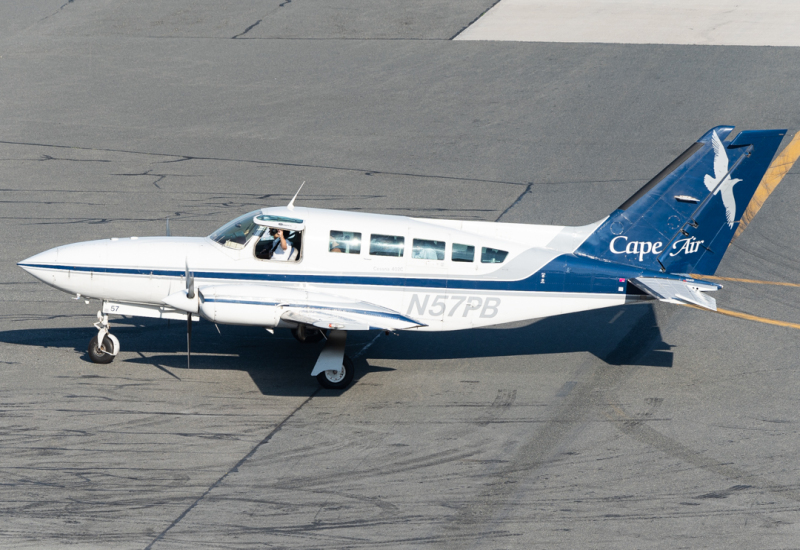 Photo of N57PB - Cape Air Cessna 402 at BOS on AeroXplorer Aviation Database