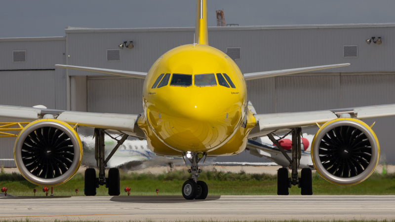 Photo of N910NK - Spirit Airlines Airbus A320NEO at FLL on AeroXplorer Aviation Database