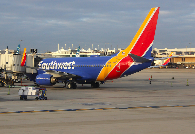 Photo of N443WN - Southwest Airlines Boeing 737-700 at SAN on AeroXplorer Aviation Database