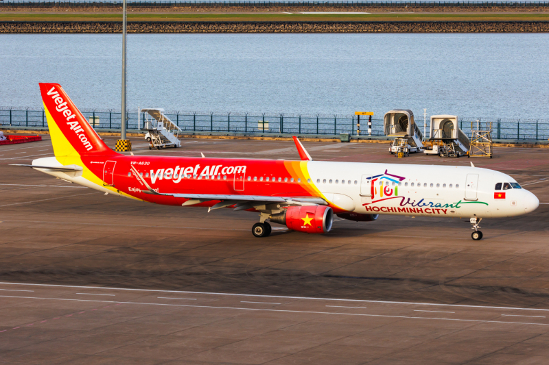 Photo of VN-A630 - VietJet Air Airbus A321-200 at MFM on AeroXplorer Aviation Database