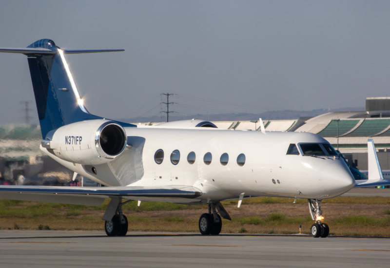 Photo of N371FP - PRIVATE Gulfstream IV-SP at SJC on AeroXplorer Aviation Database