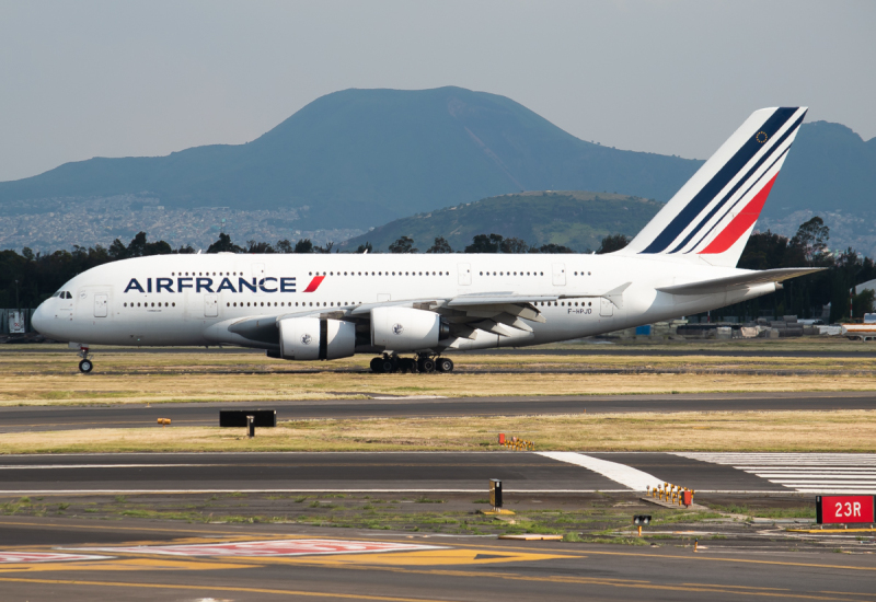 Photo of F-HPJD - Air France Airbus A380-800 at MEX on AeroXplorer Aviation Database