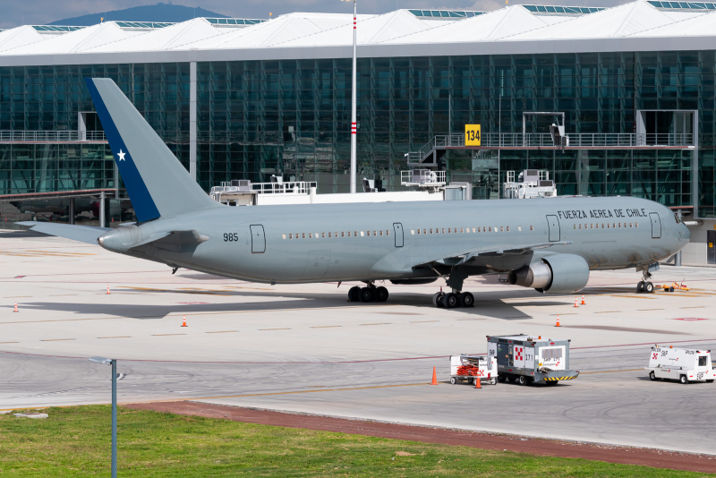 Photo of 985 - Chile - Air Force Boeing 767-300ER at NLU on AeroXplorer Aviation Database