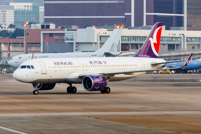 Photo of B-MCL - Air Macau Airbus A320NEO at MFM on AeroXplorer Aviation Database