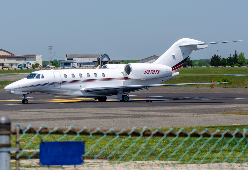 Photo of N978TX - PRIVATE Cessna Citation 750 X at BLM on AeroXplorer Aviation Database