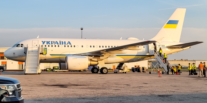 Photo of UR-ABA - Ukraine Government  Airbus A319-155X(ACJ) at YYZ on AeroXplorer Aviation Database
