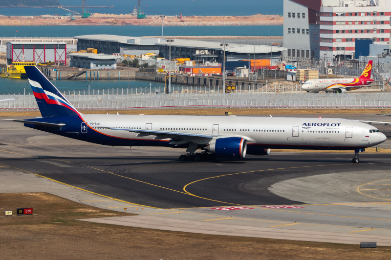 Photo of VQ-BUC - Aeroflot Boeing 777-300ER at HKG on AeroXplorer Aviation Database