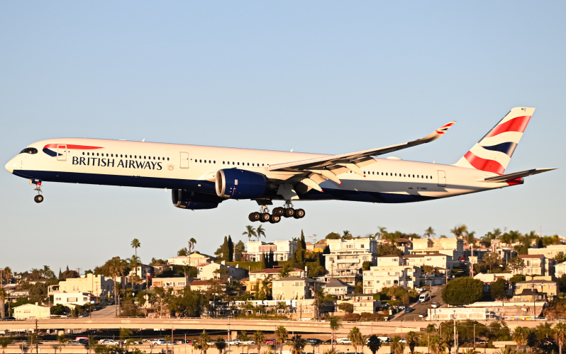 Photo of G-XWBC - British Airways Airbus A350-1000 at SAN on AeroXplorer Aviation Database