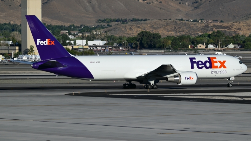 Photo of N258FE - FedEx Boeing 767-300F at RNO on AeroXplorer Aviation Database