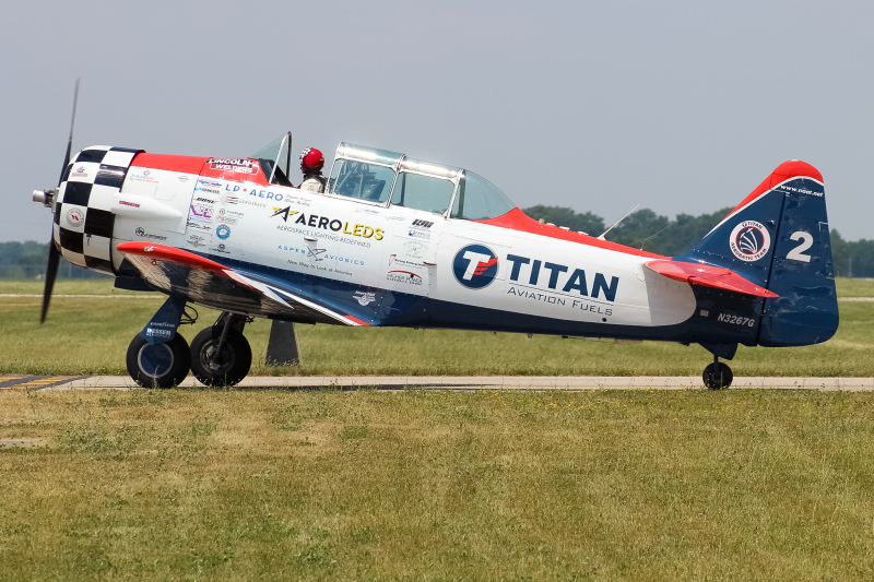 Photo of N3267G - PRIVATE North American T-6 Texan at DAY on AeroXplorer Aviation Database