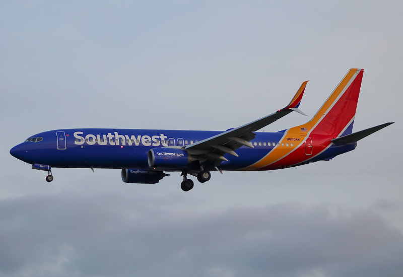 Photo of N8604K - Southwest Airlines Boeing 737-800 at MKE on AeroXplorer Aviation Database